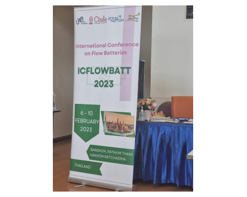 LITH in Thailand sponsered International Conference on Flow Batteries 